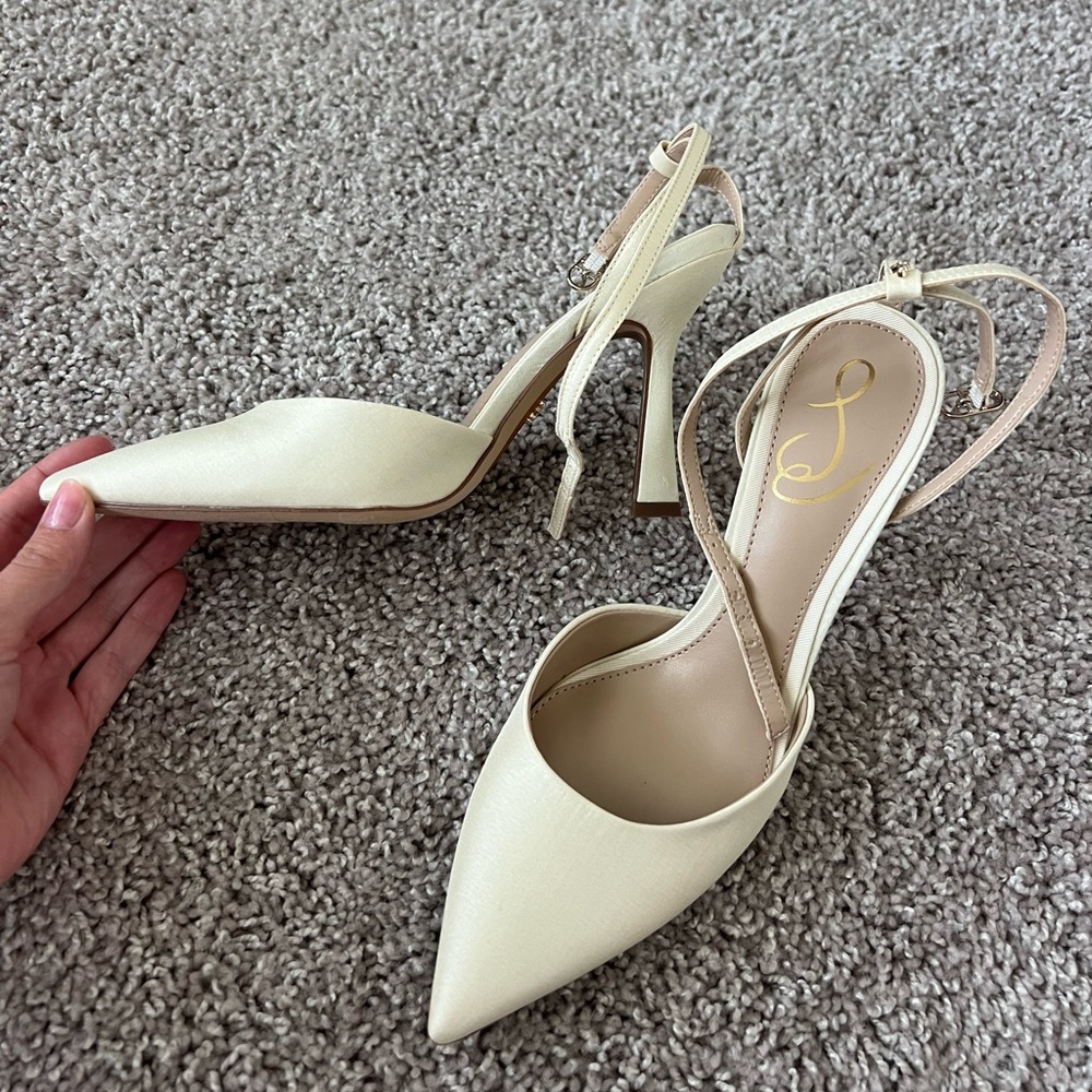 Pointed toe Sam Edelman heels, never worn